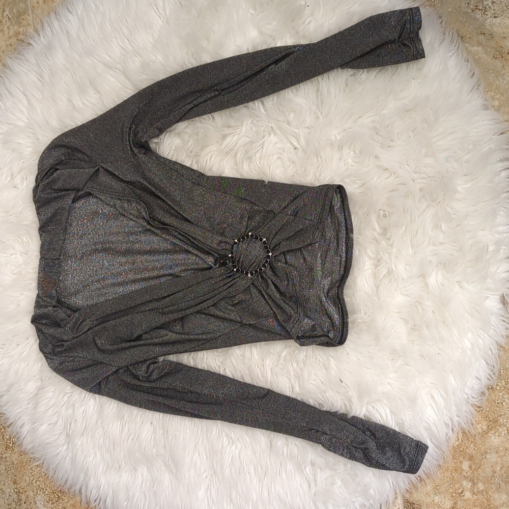 Shimmer blouse top